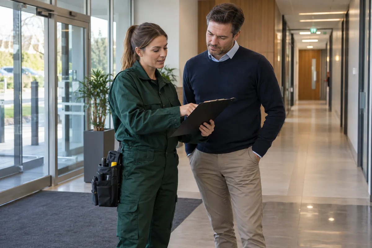 Commercial Pest Control inspection and service