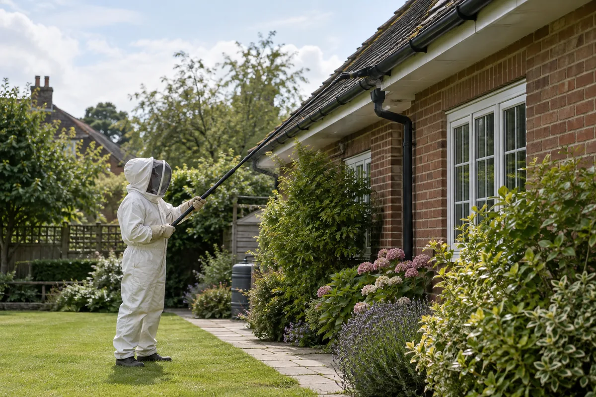 Wasp Nest Removal inspection and service
